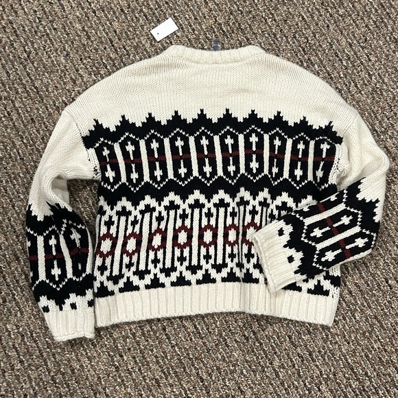 Lou & Grey Fair Isle Slouchy Knit Sweater - Picture 4 of 5